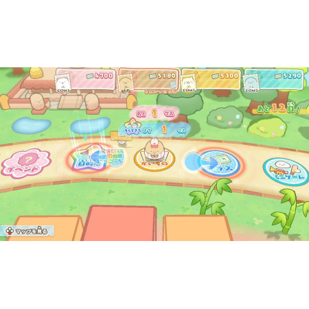 Sumikko Gurashi A Travel-Themed Sugoroku Game in the Corner of the Room -Switch