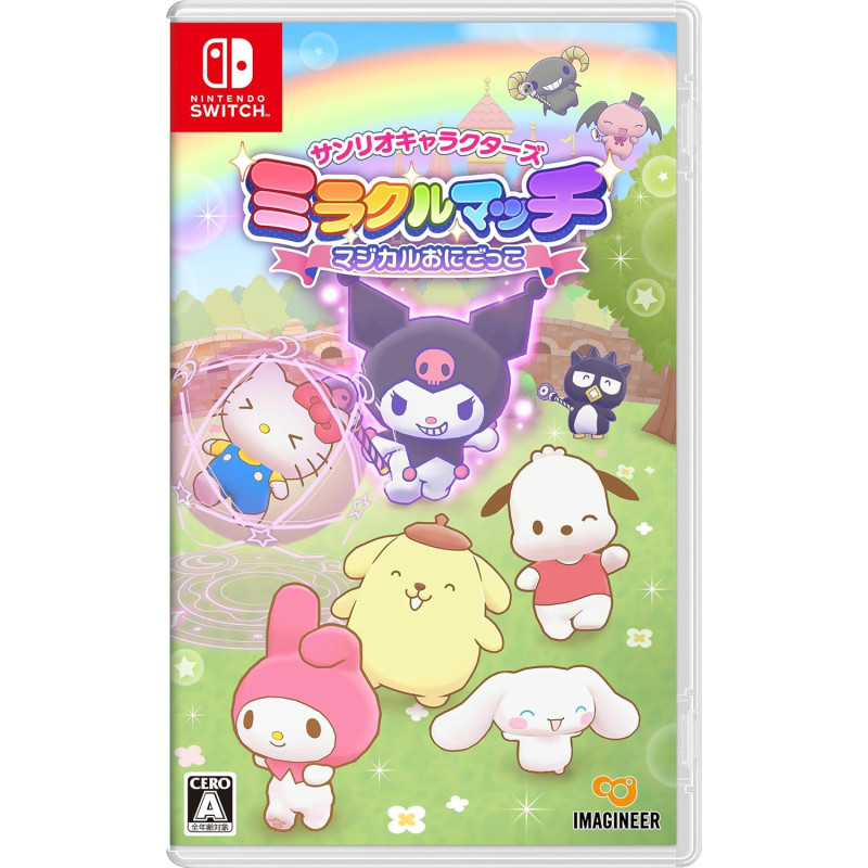 Sanrio Characters Miracle Match Magical Tag Game -Switch