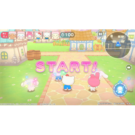 Sanrio Characters Miracle Match Magical Tag Game -Switch