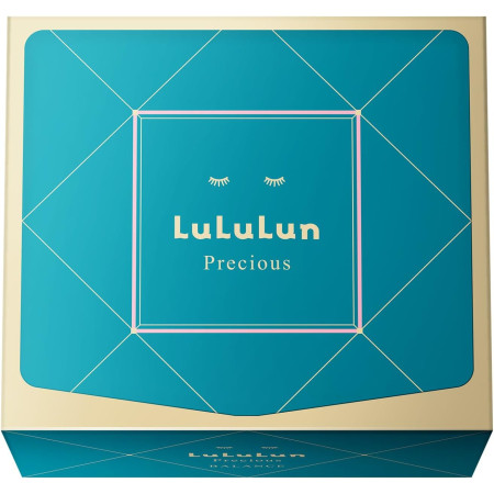 LuLuLun Precious Green Glow Up Face Pack Sheet Mask 32 sheets Japan