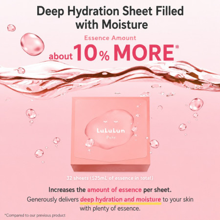 LuLuLun Pure Every Day 32-Piece Face Pack Sheet Mask Pack Large Japan
