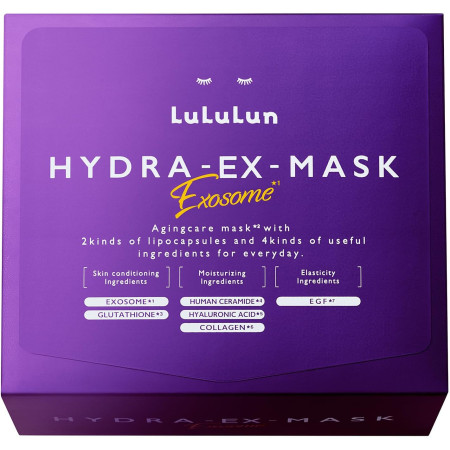 LuLuLun Hydra-EX Masks 28 Sheet Face Masks Moisturizer Japan