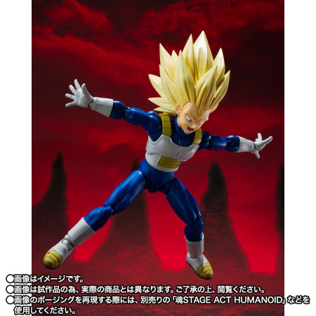 S.H.Figuarts Super Saiyan 3 VEGETA -DAIMA- Japan Figure