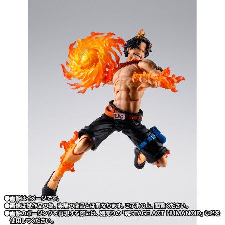 S.H.Figuarts Portgas D. Ace Marine Ford Summit Battle Japan Figure
