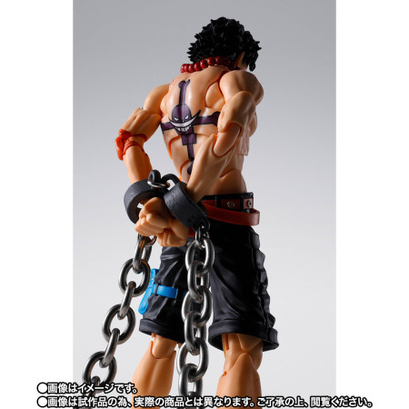 S.H.Figuarts Portgas D. Ace Marine Ford Summit Battle Japan Figure