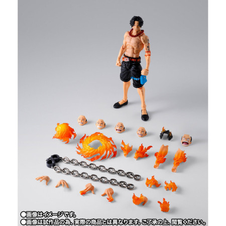 S.H.Figuarts Portgas D. Ace Marine Ford Summit Battle Japan Figure