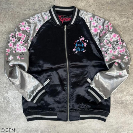 Karakuridama [Hatsune Miku] Cherry Blossoms in Full Bloom Reversible Sukajan Jacket