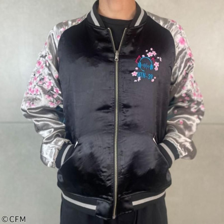Karakuridama [Hatsune Miku] Cherry Blossoms in Full Bloom Reversible Sukajan Jacket