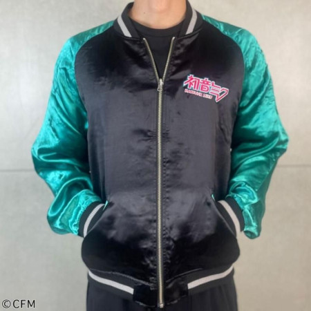 Karakuridama [Hatsune Miku] Cherry Blossoms in Full Bloom Reversible Sukajan Jacket