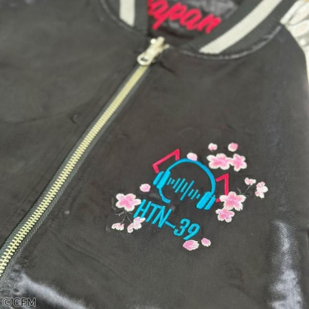 Karakuridama [Hatsune Miku] Cherry Blossoms in Full Bloom Reversible Sukajan Jacket