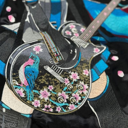 Karakuridama [Hatsune Miku] Cherry Blossoms in Full Bloom Reversible Sukajan Jacket