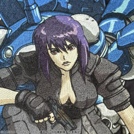 Karakuri Tamashii [Ghost in the Shell / STAND ALONE COMPLEX] Reversible Sukajan Jacket