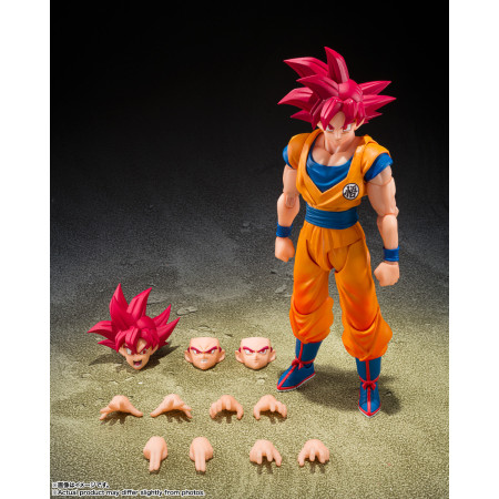 S.H.Figuarts SUPER SAIYAN GOD SON GOKU GOD AURA Japan Figure