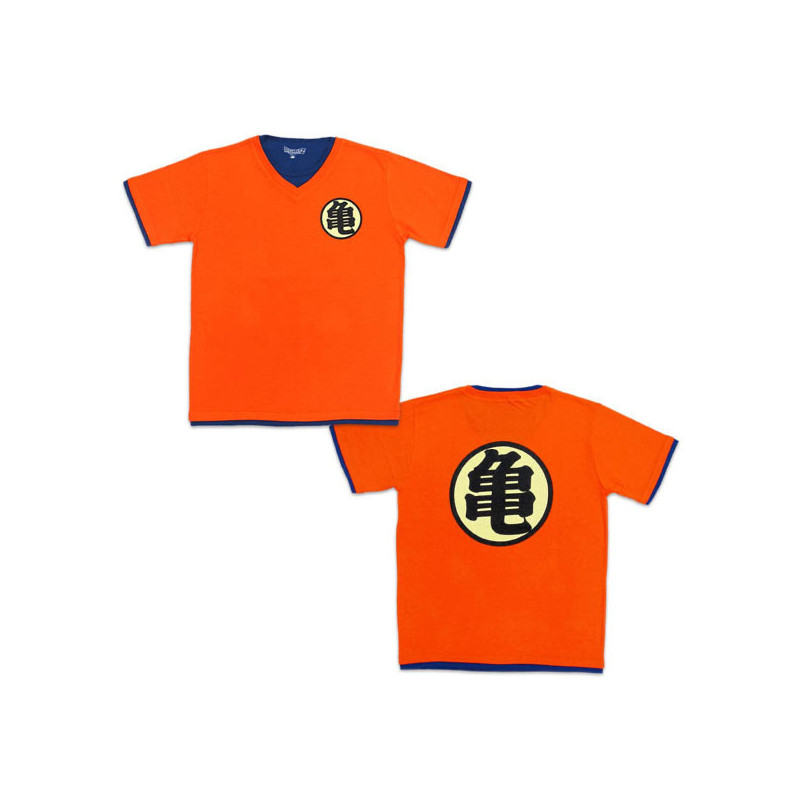 Dragon Ball Z T-shirt Kame Orange Japan Fashion