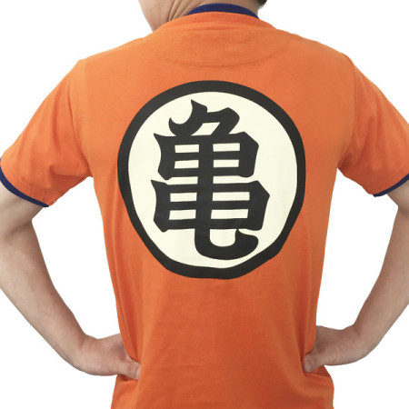 Dragon Ball Z T-shirt Kame Orange Japan Fashion