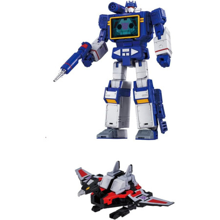Transformers MPG-19 Soundwave & Laserbeak (Condor) Masterpiece Japan Figure