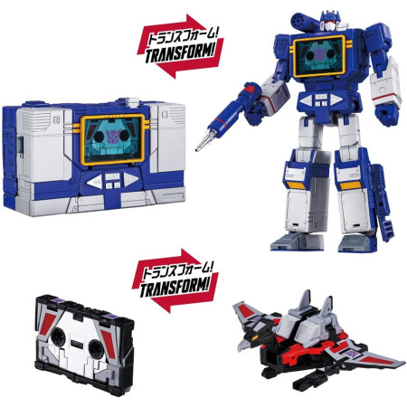 Transformers MPG-19 Soundwave & Laserbeak (Condor) Masterpiece Japan Figure