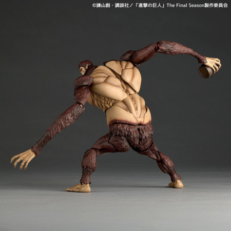 Revoltech Attack on Titan Beast Titan Amazing Yamaguchi Japan Figure