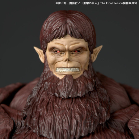 Revoltech Attack on Titan Beast Titan Amazing Yamaguchi Japan Figure