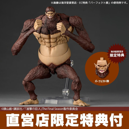 Revoltech Attack on Titan Beast Titan Amazing Yamaguchi Japan Figure