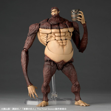 Revoltech Attack on Titan Beast Titan Amazing Yamaguchi Japan Figure