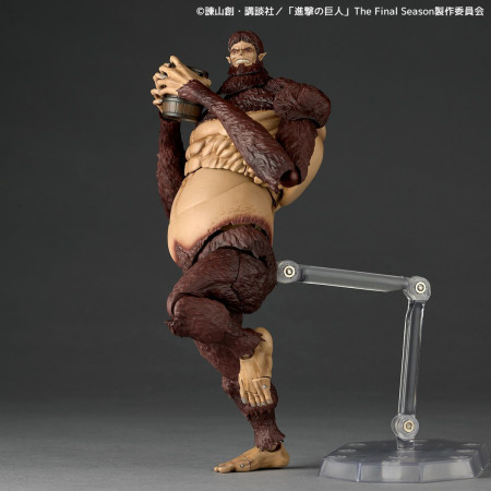 Revoltech Attack on Titan Beast Titan Amazing Yamaguchi Japan Figure