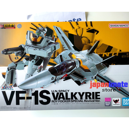 DX Chogokin Super Time Fortress Macross VF-1S Valkyrie Roy Focker Special Revival Ver.
