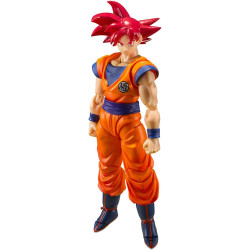 S.H.Figuarts Super Saiyan God Son Goku Saiyan God of Virute Figure Japan