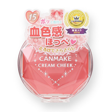 Canmake Cream Cheek - 15 Antique Milk Rose - 2.2 g