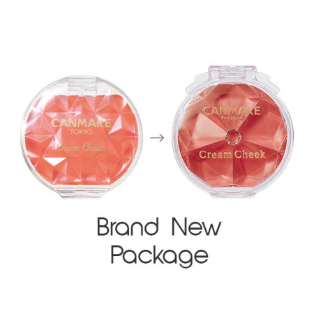 Canmake Cream Cheek - 05 Sweet Apricot - 2.3g