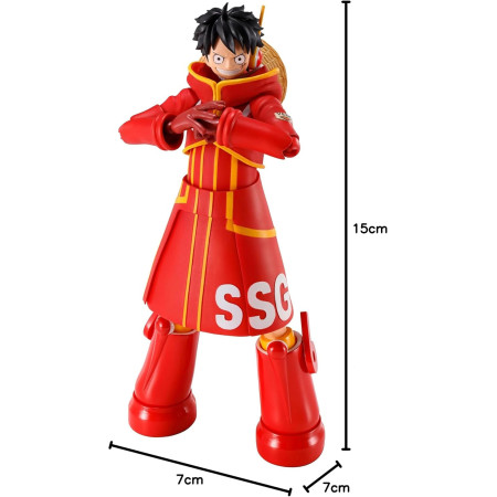 S.H.Figuarts Monkey D. Luffy -Future Island Egghead Figure Japan