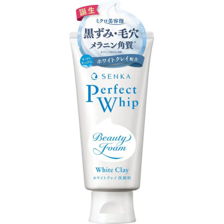SENKA Perfect White Clay Facial Cleansing Foam 4.2 oz (120 g)