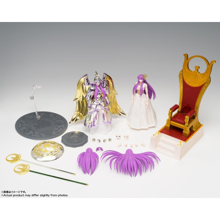 Saint Cloth Myth EX Goddess Athena & Saori Kido Premium Set Figure Japan
