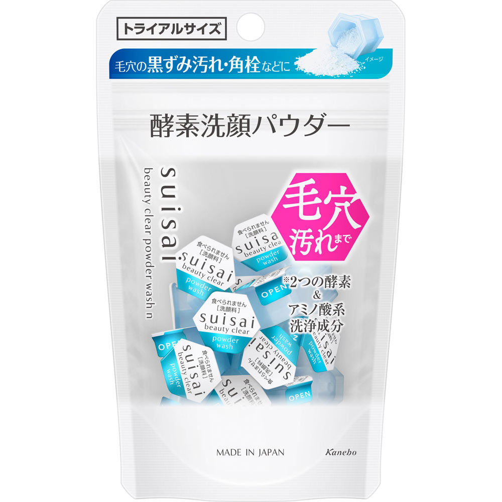 Kanebo Suisai Beauty Clear Powder Wash - 0.4 g x 15pcs - Japan Shopping Cart